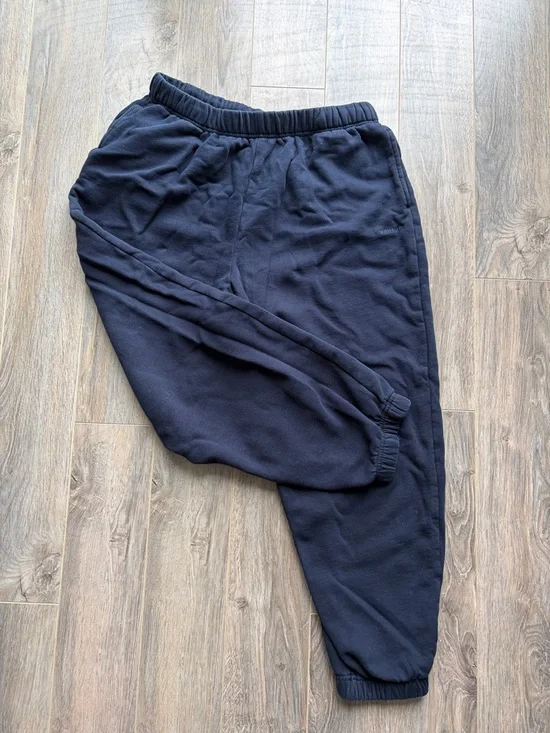 Garage Navy Drawstring Sweatpants - Picture 6 of 6